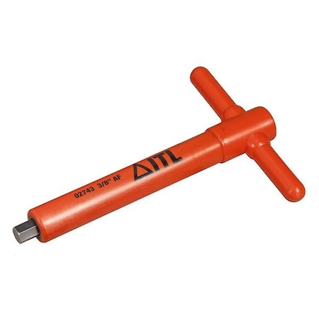 Itl 1000v Insulated 3/8 T Handle Hex Driver 02743